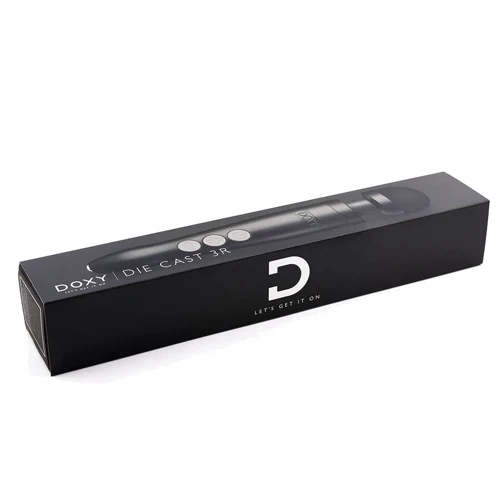 Вибромассажер DOXY Die Cast 3R Matte Black (металлический корпус)