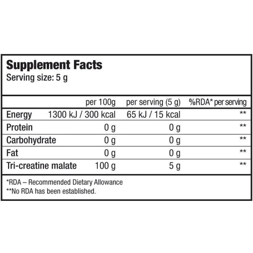 Креатин BioTechUSA Tri Creatine Malate 300 g /60 servings