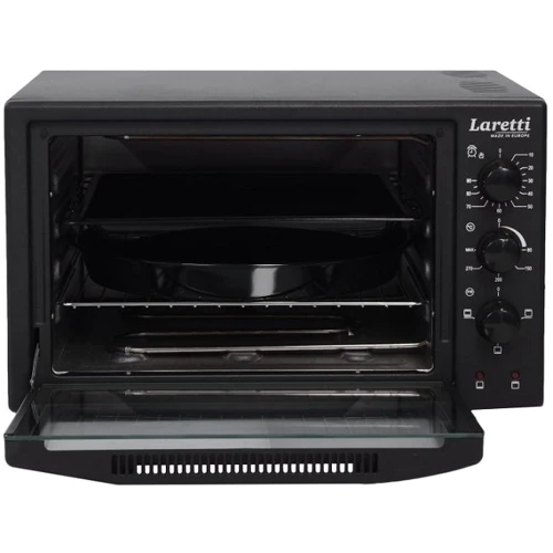 Електрична духовка настільна Laretti LR-EC3803 Black: Об'єм, л 42