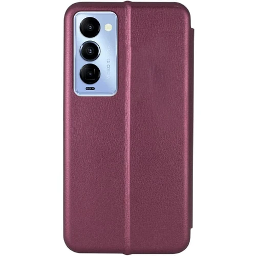Чехол для телефонов Fashion Classy Burgundy for TECNO Camon 18 / 18P: Тип чехол-книжка