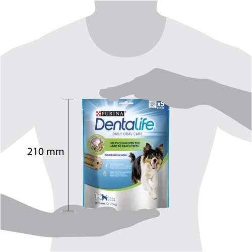 Лакомство для собак Purina Dentalife Medium средних пород для здоровья зубов и десен 115 г (12452740): Производитель Dentalife