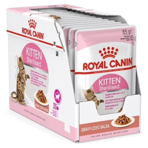 Корм Royal Canin для стерилизованных котят в возрасте от 6 до 12 месяцев, 85 г