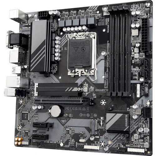 Gigabyte B760M DS3H: Разъемы на задней панели Ethernet RJ-45, HDMI, USB 3.2 Gen 1, USB 3.2 Gen 1, USB 3.2 Gen 2, USB 2.0