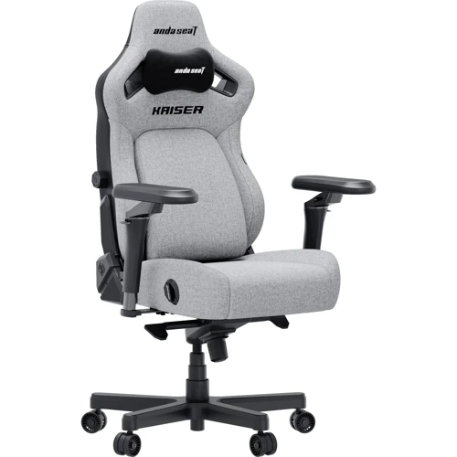 Ігрове крісло Anda Seat Kaiser 4 V2 Size XL Gray Fabric (AD12YDDC-XLL-20-G-CF-03)