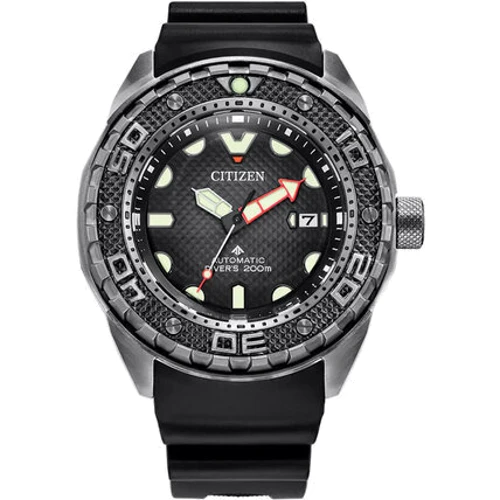 Наручний годинник Citizen Super Titanium Promaster Diver Automatic NB6004-08E + подовжувач ремінця + футляр Diver Bottle
