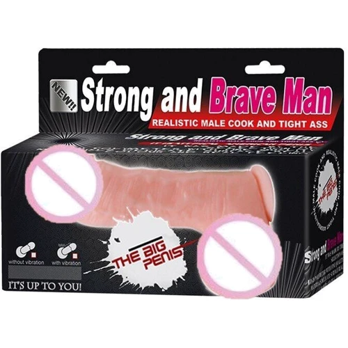Вибратор на присоске Strong & Brave Man, BW-008040Z
