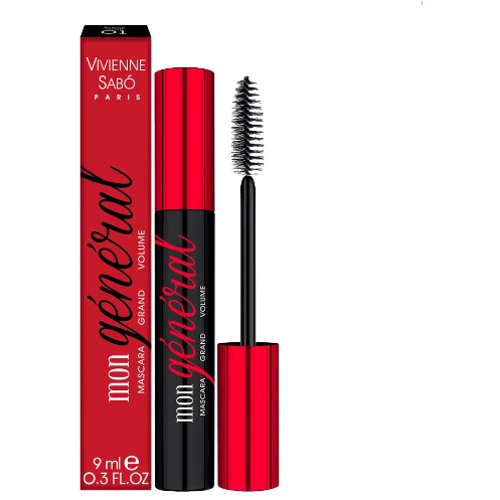 Vivienne Sabo Mon 01 Black General Тушь для ресниц 9 ml: Назначение туши Удлиняющая, Обьемная