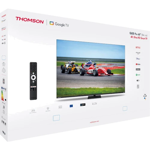 Телевізор Thomson 65QG7C14: Екран 65 " 3840×2160 (4K)