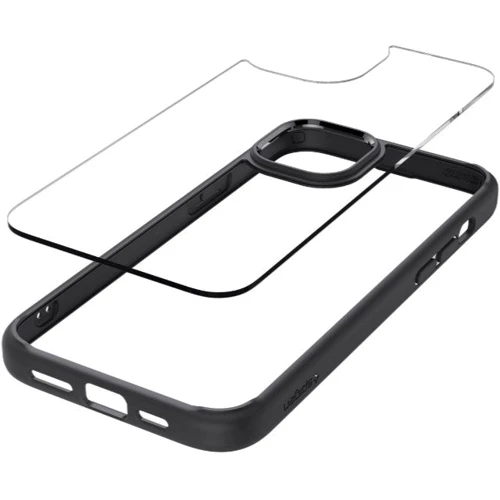 Чехол для iPhone Spigen Crystal Hybrid Matte Black (ACS06484) for iPhone 15 фото 6