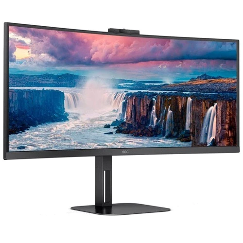 Монитор AOC CU34V5CW/BK: Покрытие экрана антибликовое