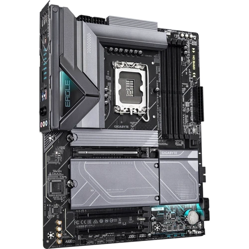 Gigabyte Z890 EAGLE WIFI7: Разъемы на задней панели S/PDIF (Оптический), Ethernet RJ-45, DisplayPort, USB 3.2 Gen 2, USB 3.2 Gen 1, USB 2.0, Thunderbolt
