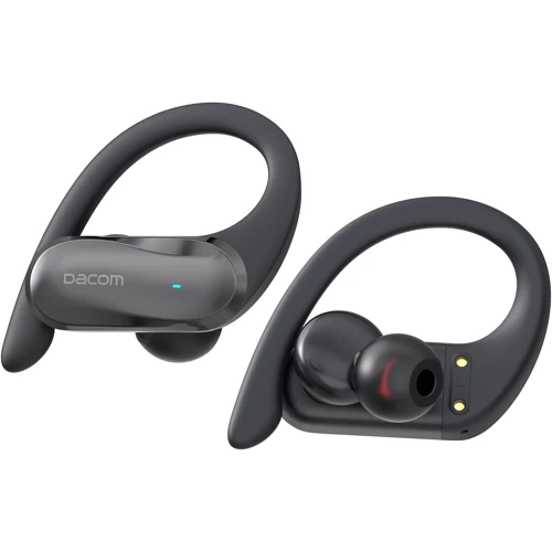 Наушники Dacom Athlete TWS Black: Тип конструкции вакуумные