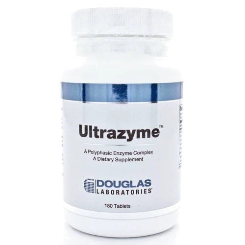 Douglas Laboratories Ultrazyme (A Polyphasic Enzyme) 180 tabs (DOU-01754)