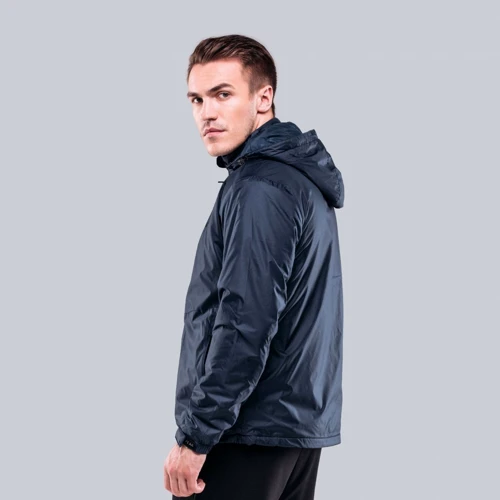 Куртка Peak F273131-BLU 46 синяя демисезон с капюшоном: Длина рукава Длинный