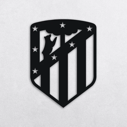 Настенный декор Деревянное панно Wortex Woods FC Atletico Madrid 40x30 (WALL51006-40x30)