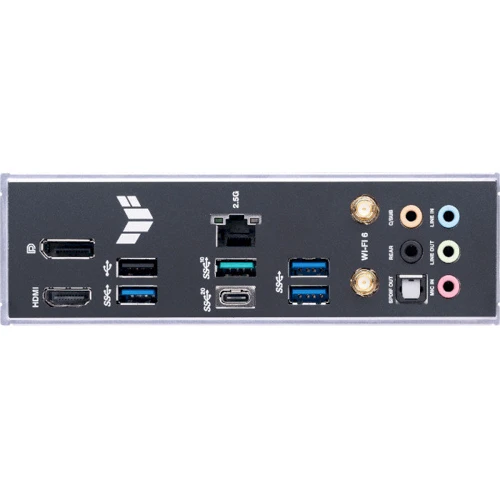 ASUS TUF GAMING B760-PLUS WIFI D4: Разъемы на задней панели USB 2.0, USB 3.2 Gen 2, USB 3.2 Gen 1