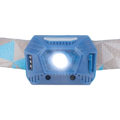 Ліхтар туристичний Highlander Deneb 100 Sensor Rechargeable Head Torch Blue (TOR191): Дальність підсвічування, м 80