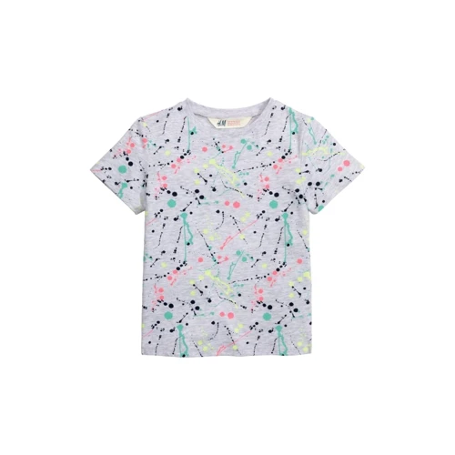 Футболка H&M 2911-3404293 110-116 см серая: Тип Футболки