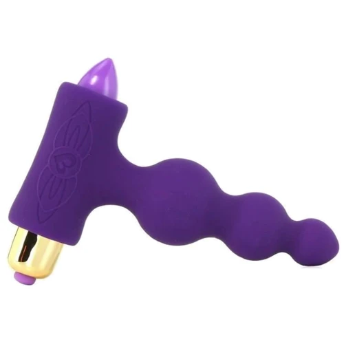 Анальный вибратор Rocks Off Petite Sensations - Bubbles Purple
