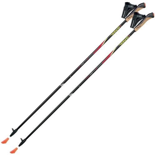 Треккинговая палка Gabel FX-75 Snake Carbon 110 Dual Spike (7008351011100) (DAS302072)