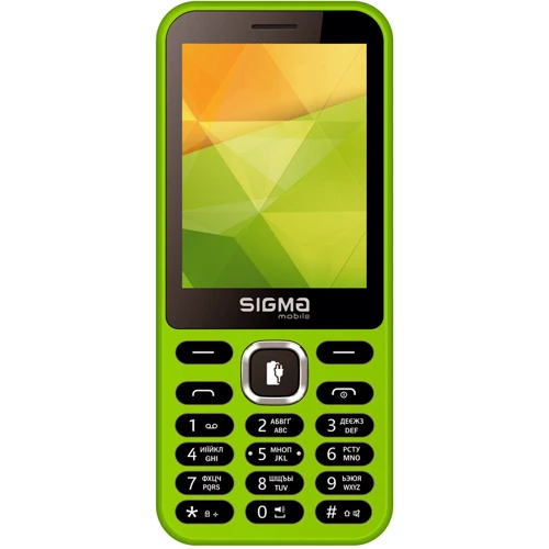 Мобильный телефон Sigma mobile X-style 31 Power Green (UA UCRF): Камера 0.3 Мп