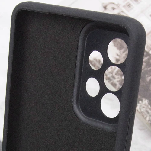 Чохол для телефона Lakshmi Premium Case Silicone Cover Full Camera Black для Samsung A336 Galaxy A33 5G: Матеріал силикон