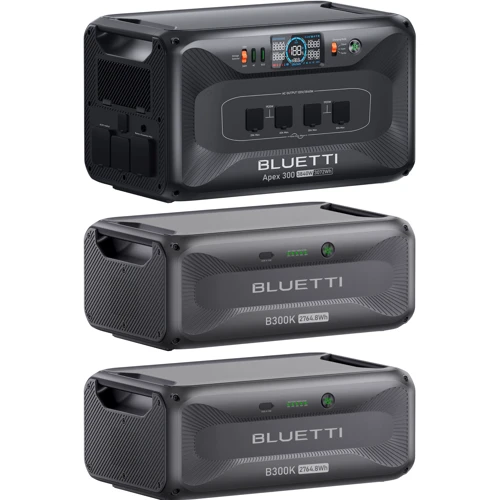 Зарядна станція Bluetti Apex 300 3840W + 2 Home Battery Backup B300K 8294.4Wh