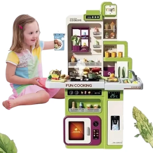 Кухня дитяча: світло, звук, аксесуари, ефект пари, вода (938 А)