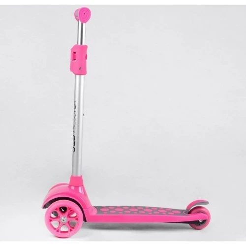 Самокат Best Scooter серо-розовый (LК-61002): Тип тормоза ножной