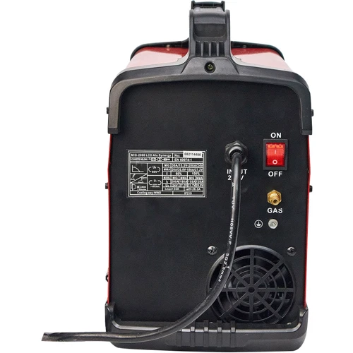 Зварювальний апарат Vitals Professional MIG 2000 LCD Alu Synergy: Максимальний струм, А 200
