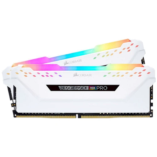 Corsair 32 GB (2x16GB) DDR4 3200 MHz VENGEANCE RGB PRO (CMW32GX4M2C3200C16W): Производитель Corsair