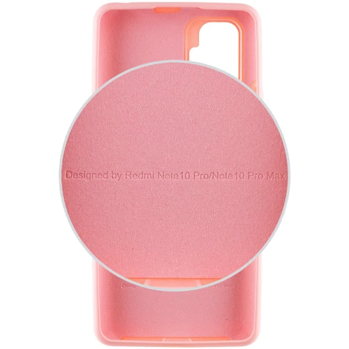 Аксессуар для смартфона Mobile Case Silicone Cover Pink for Xiaomi Redmi Note 10 Pro / 10 Pro Max: Тип накладка на заднюю часть