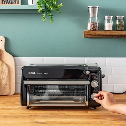 Тостер Tefal Toast N'Grill TL6008: Съемный поддон для сбора крошек есть