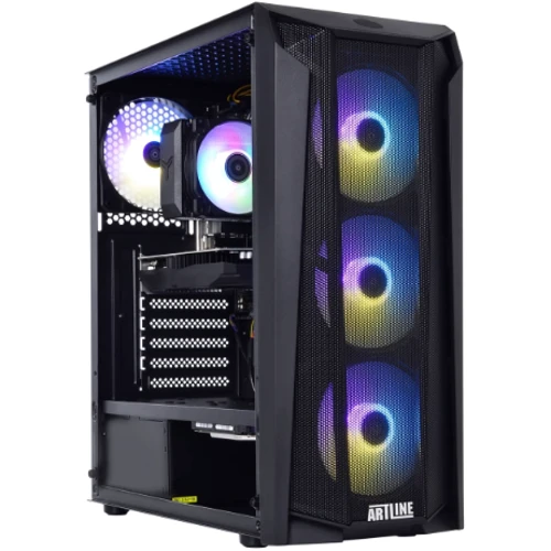 Персональный компьютер (ПК) ARTLINE Gaming X33 Windows 11 Home (X33v23Win): Процессор Intel (6p+0e)-Core i5-12400F 2.5-4.4GHz