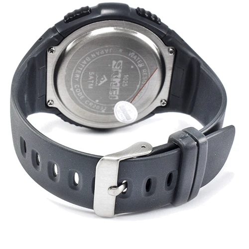 Наручний годинник Skmei 1025 Grey: Тип циферблата Цифровий (електронний)