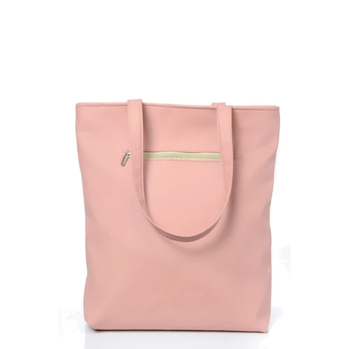 Жіноча сумка шоппер Sambag пудрова (93220006): Стать Женский