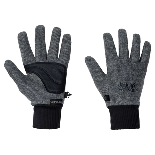 Перчатки Jack Wolfskin Stormlock Knit Glove XL темно-серые (1900923_6350)
