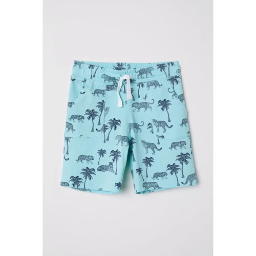 Шорты H&M 5689057 110 см бирюзовые