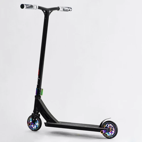 Самокат трюковий Best Scooter Freestyle Pro Black (115640): Кількість коліс 2