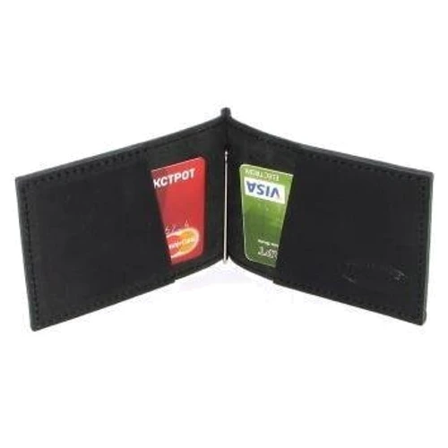 Мужской зажим для денег DNK Leather черный (DNK Pocket money col.J): Тип Зажимы для денег