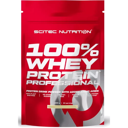 Протеїн Scitec Nutrition Whey Protein Professional 1000 g / 33 servings / white chocolate