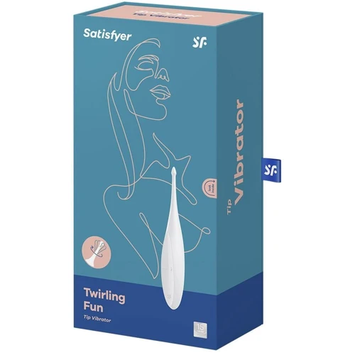 Вибратор для клитора Satisfyer Twirling Fun White