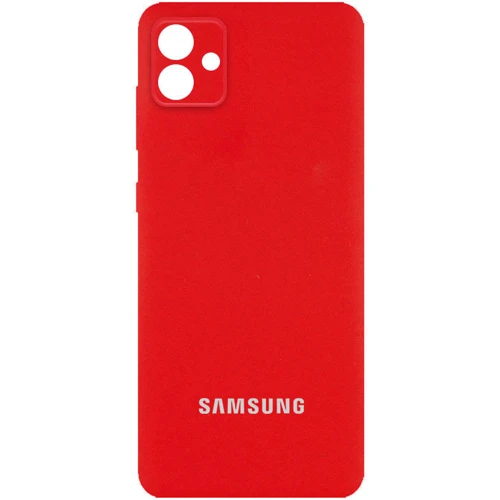 Аксесуар для смартфона Мобільний Case Silicone Cover Full Camera Red для Samsung A042 Galaxy A04e