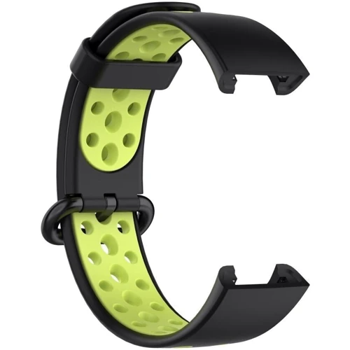 Ремешок Becover Sport Band Vents Style Black/Green for Xiaomi Mi Watch Lite/Redmi Watch 2/Redmi Watch 2 Lite (710501): Совместимость с моделью Watch 2 Lite, Watch 2, Mi Watch Lite