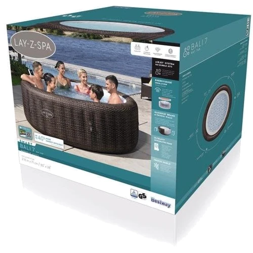 Баcсейн-джакузи Bestway круглый 216х71 см (6001P) фото 2