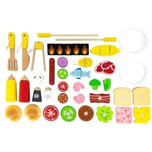 Дитячий гриль Viga Toys Барбекю з продуктами (44656): Виробник Viga Toys