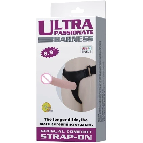 Страпон LYBAILE Ultra Passionate Harness 8.9"