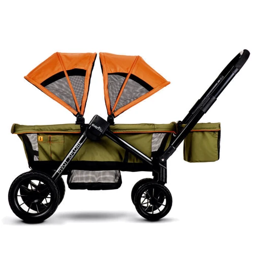 Прогулочная коляска Evenflo Pivot Xplore All-Terrain Stroller Wagon - Gypsy фото 19