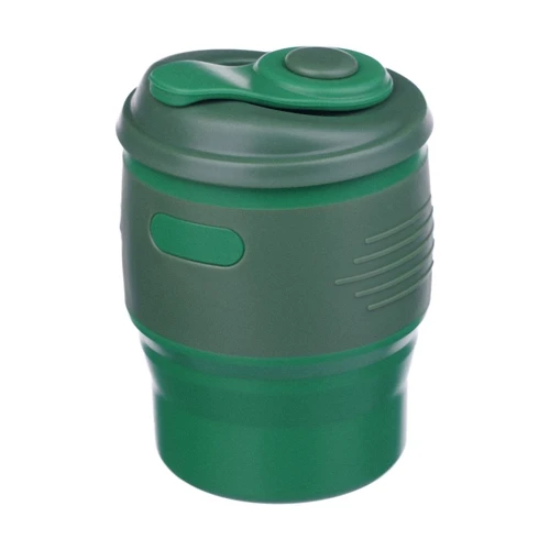 Силіконовий стакан з кришкою Tonna Barrel Army 350 мл (TH_BARREL_ARMY)
