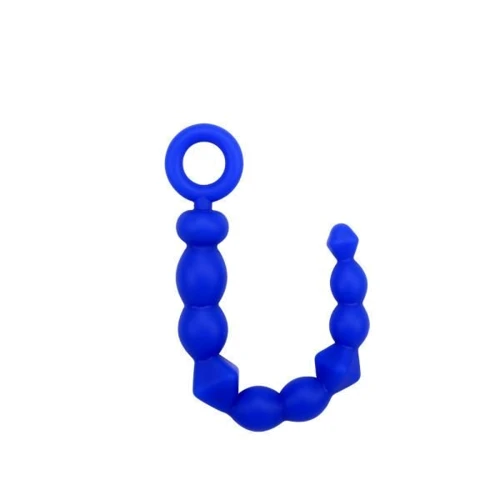 Анальная цепочка Chisa BENDY BEADS, Indigo